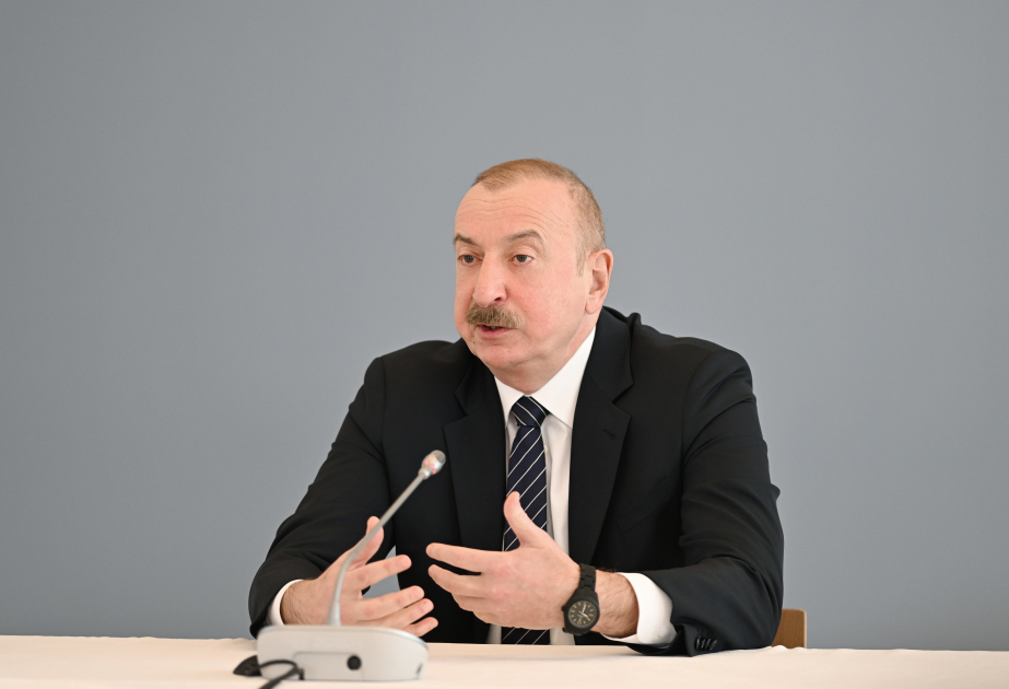 Prezident İlham Əliyev: Ermənistan Azərbaycanın enerji resursları və nəqliyyat marşrutları üçün tranzit ölkəyə çevrilə bilərdi VİDEO