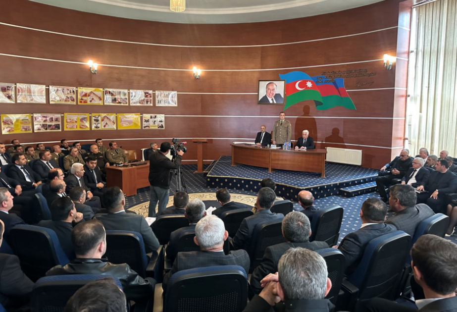 FHN-in Gəncə Regional Mərkəzində seminar-müşavirə keçirilib