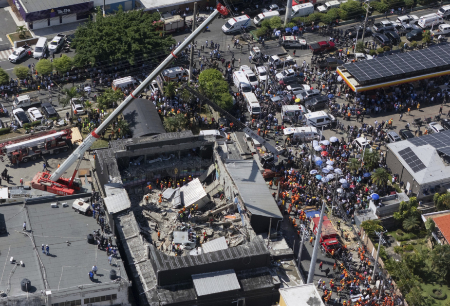 Death toll in Dominican Republic nightclub roof collapse rises to 98