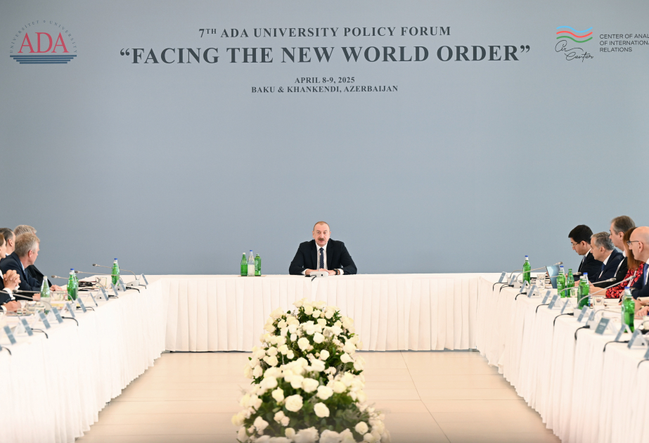 Presidente Ilham Aliyev: "Cuando regresamos a Karabaj observamos la barbarie y el vandalismo"