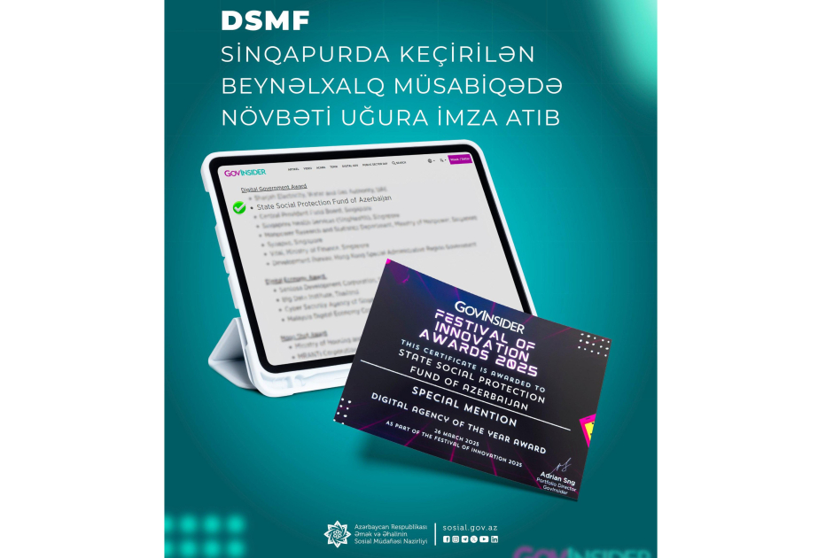 DSMF Sinqapurda beynəlxalq müsabiqədə növbəti uğur qazanıb