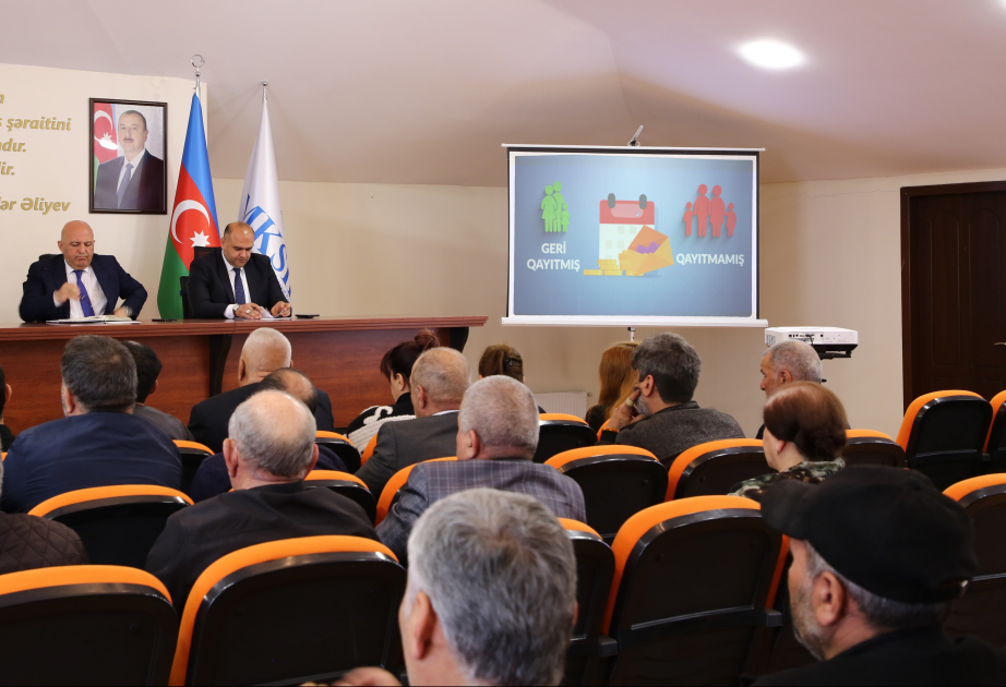 Keçmiş məcburi köçkünlər sosial müdafiə tədbirləri və mina təhlükəsi ilə bağlı maarifləndirilib