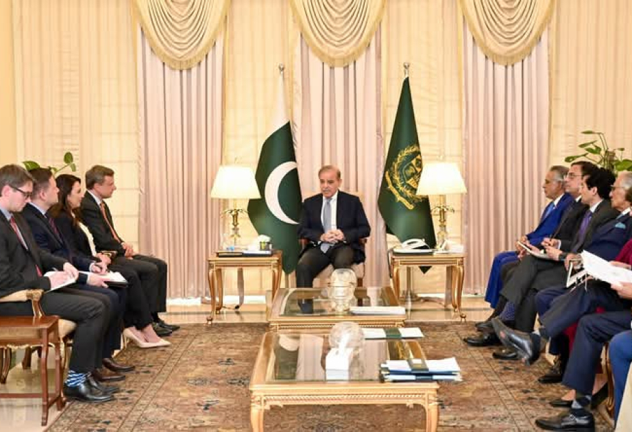 Pakistan’s Prime Minister Muhammad Shehbaz Sharif holds meeting with U.S. delegation in Islamabad
