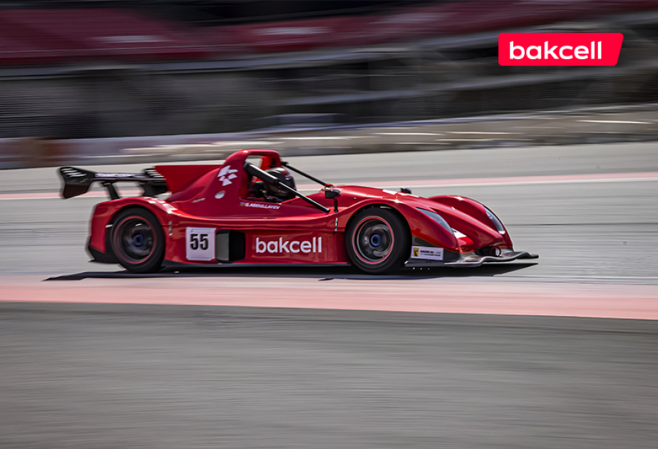 ®  Bakcell’s car numbered 55 in prestigious speed race VIDEO