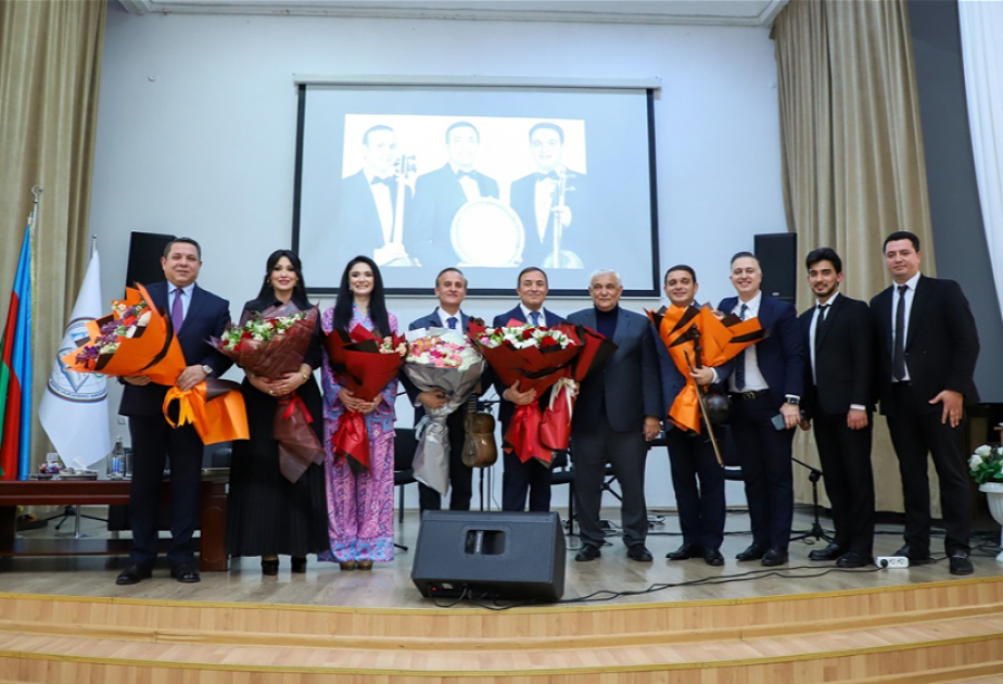 ADU-da Xalq artisti Mənsum İbrahimovla görüş olub