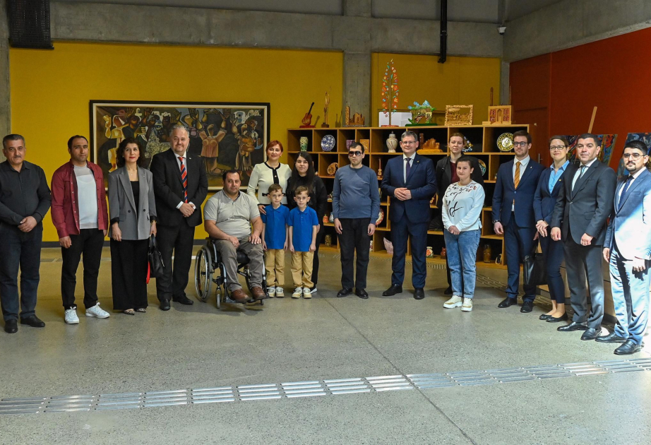 Beynəlxalq idman təşkilatlarının rəhbərləri DOST İnklüziv İnkişaf və Yaradıcılıq Mərkəzində olublar