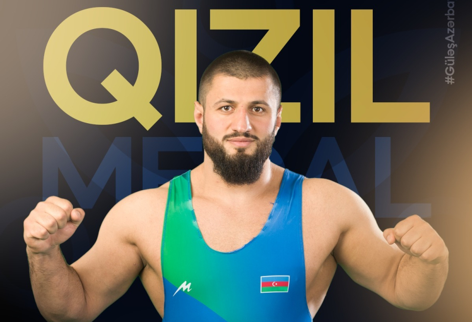 Azerbaijani freestyle wrestler crowned European champion