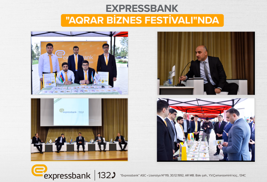 “Expressbank” Aqrar Biznes Festivalında iştirak edib