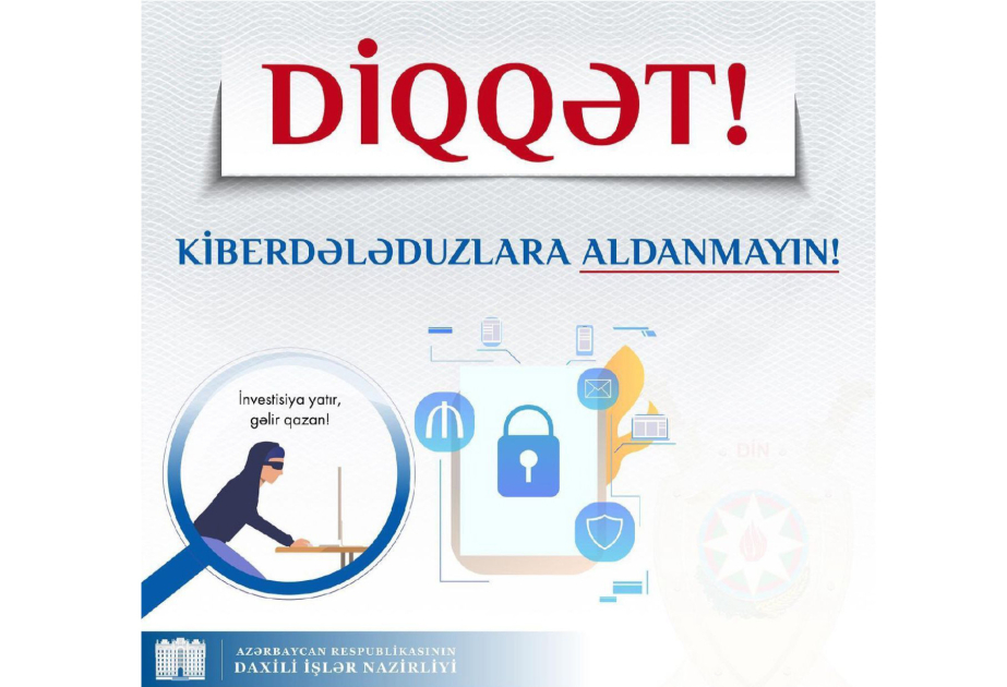 Ötən gün vətəndaşların bank kartlarından 24864 manat kiber üsulla oğurlanıb