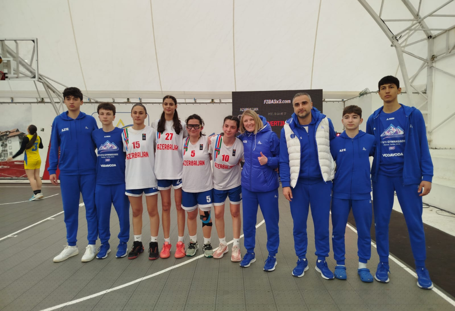 Azərbaycan basketbol milliləri Gimnaziadada növbəti oyunlarını keçiriblər