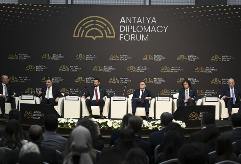 IV Antalya Diplomatik Forumu çərçivəsində ilk panel iclası keçirilib