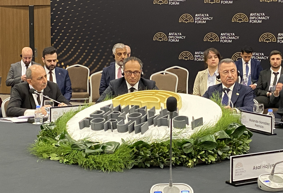 Antalya Diplomatiya Forumunda Qərbi Azərbaycan həqiqətləri barədə müzakirələr aparılıb