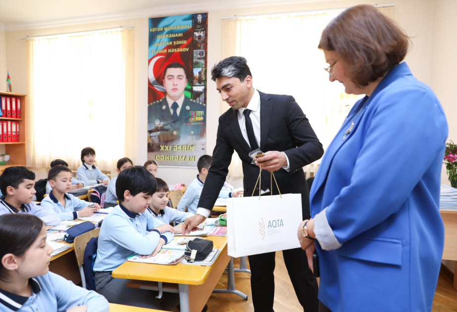 İbtidai sinif şagirdlərinə sağlam qəlyanaltı vərdişləri aşılanır