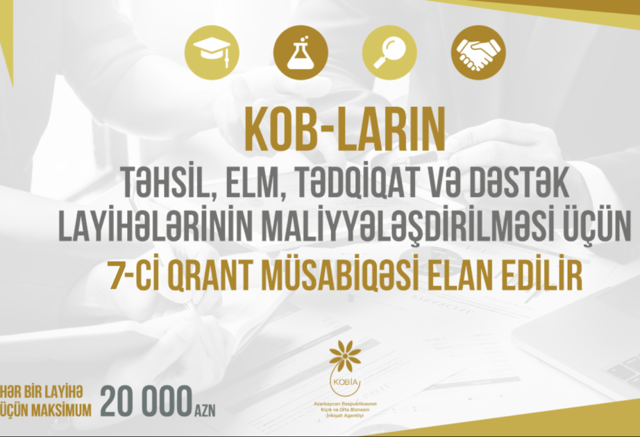 KOBİA 7-ci qrant müsabiqəsini elan edib