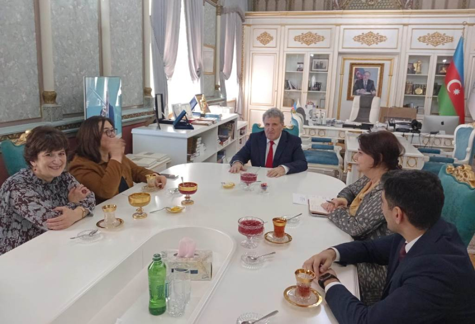 AMEA ilə Gürcü Ədəbiyyatı İnstitutu arasında əməkdaşlıq perspektivləri müzakirə edilib