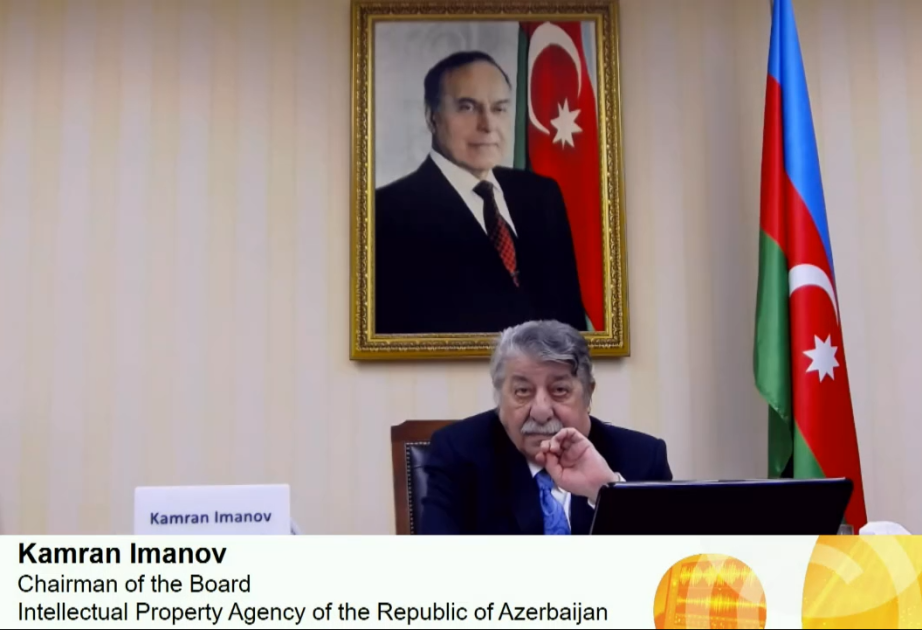 Kamran İmanov Ümumdünya Əqli Mülkiyyət Təşkilatının sessiyasında məruzə edib