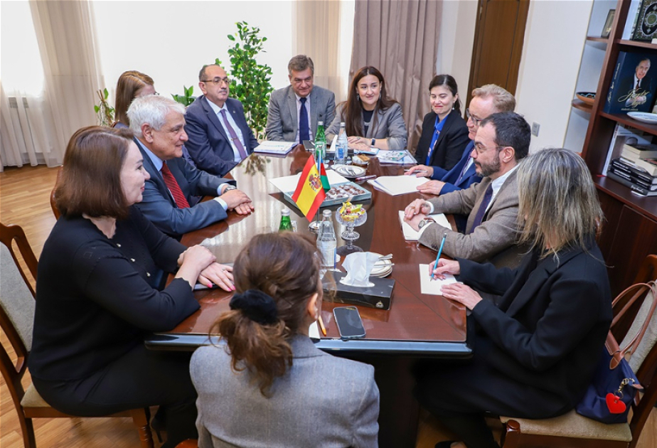 İspaniyada Azərbaycan dili və mədəniyyəti mərkəzinin yaradılması təşəbbüsü müzakirə olunub