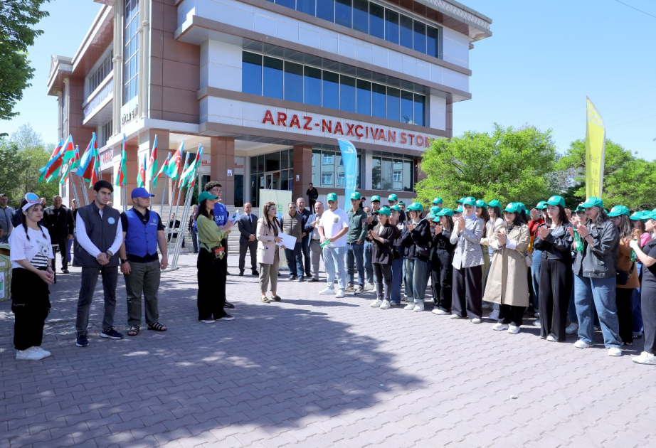 Naxçıvanda “SuVar!” adlı ekoloji aksiya keçirilib VİDEO