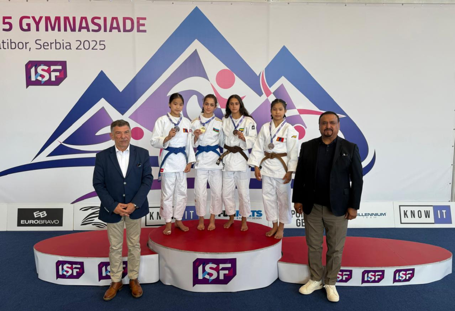 Gymnasiade: Azerbaijani female judokas win 4 medals on opening day