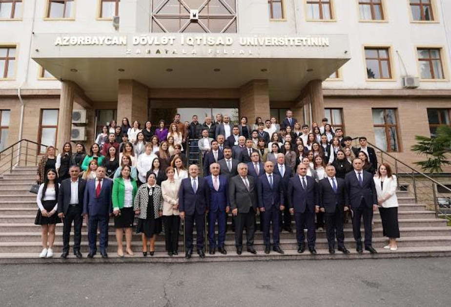 UNEC-in Zaqatala filialının yataqxanasının və idman zalının açılışı olub