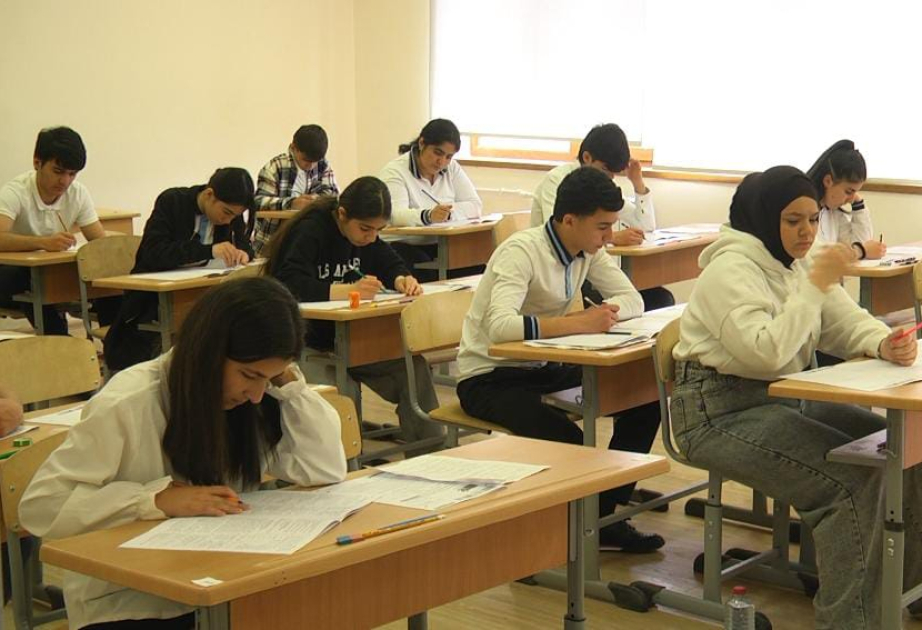 Şuşa, Xankəndi və Xocalıda keçirilən buraxılış imtahanında 60-dan çox şagird iştirak edib