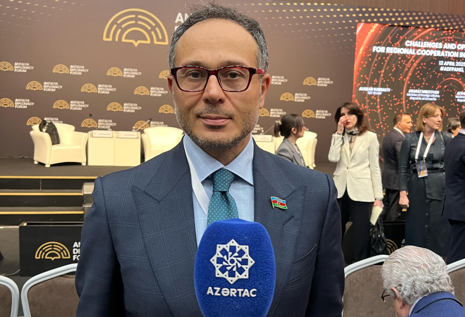 Ramil Həsən: Antalya Forumunun ən vacib məqamlardan biri Azərbaycan rəhbərliyinin ilk dəfə bu tədbirdə iştirakı oldu