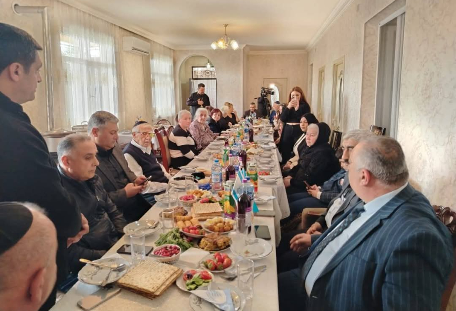 Gəncədə yəhudilərin Pesax bayramı qeyd olunub