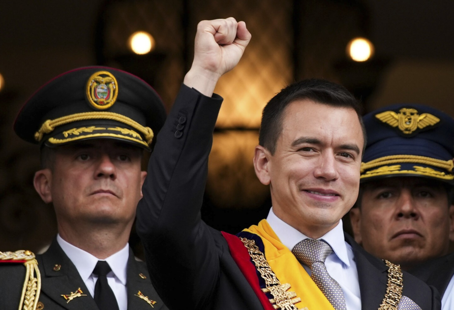 Daniel Noboa Ekvadorun prezidenti seçilib