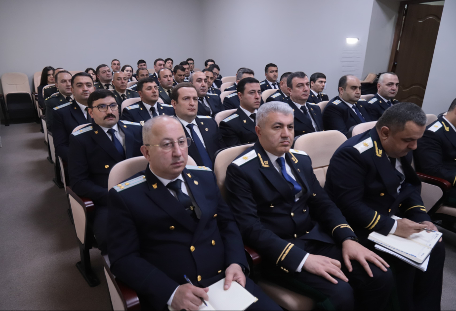 Baş prokuror Xankəndi şəhərində əməliyyat müşavirəsi keçirib