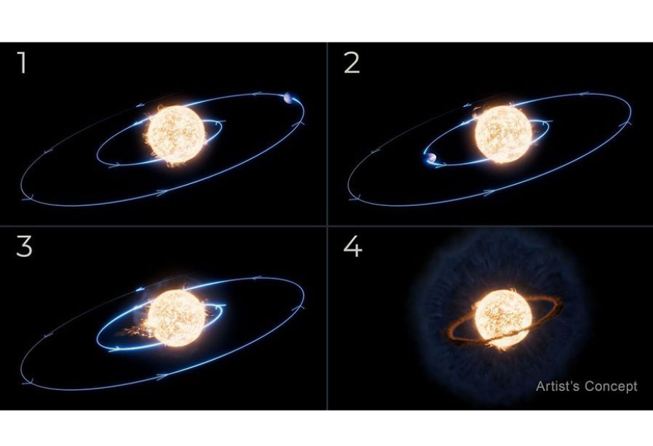 NASA Webb`s Autopsy of Planet swallowed by star yields surprise
