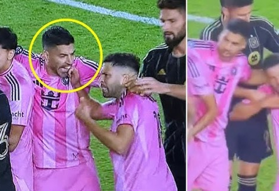 Luis Suares əlbəyaxa dava zamanı bilmədən komanda yoldaşının barmağını dişləyib