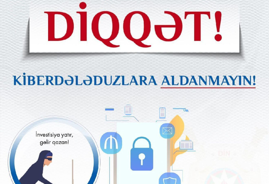DİN: Ötən gün vətəndaşların bank kartlarından 13818 manat oğurlanıb