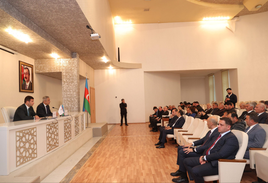 Biznesin inkişaf etdirilməsi ilə bağlı İmişlidən olan sahibkarların təklifləri dinlənilib