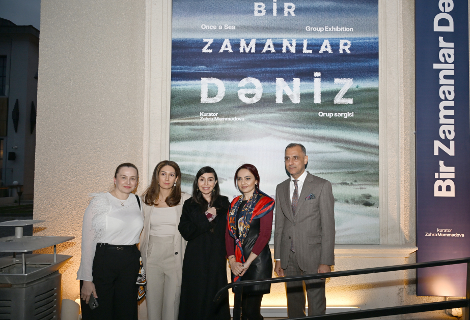 “YARAT”da “Bir zamanlar dəniz” adlı qrup sərgisinin açılışı olub