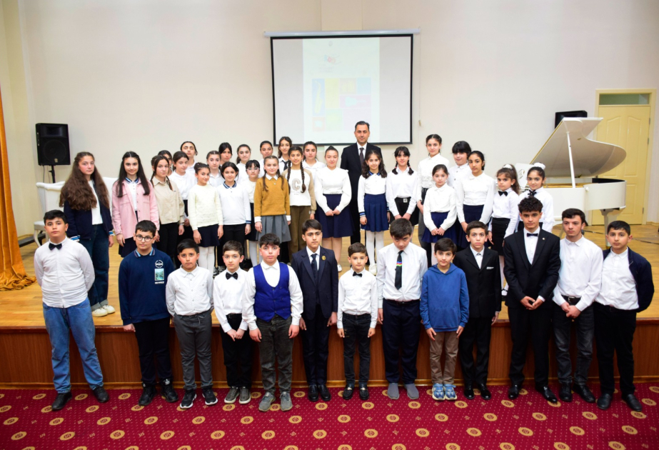Uşaq İncəsənət festivalı çərçivəsində növbəti ustad dərsi keçirilib