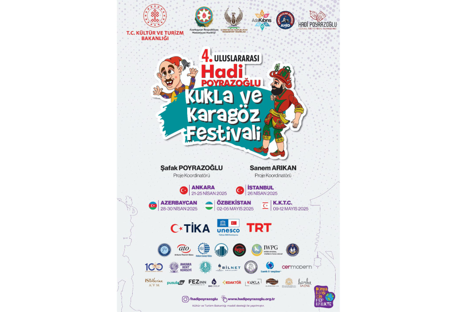 Azərbaycan Kukla Teatrı Türkiyədə beynəlxalq festivalda iştirak edəcək