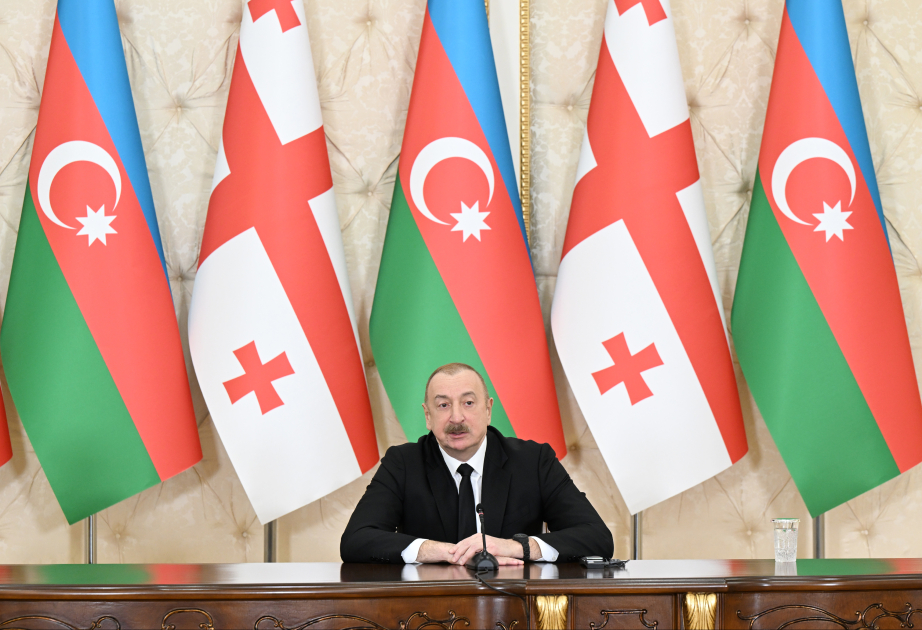 Президент Ильхам Алиев: Проекты, совместно реализуемые Грузией и Азербайджаном, имеют большое значение для более широкой географии