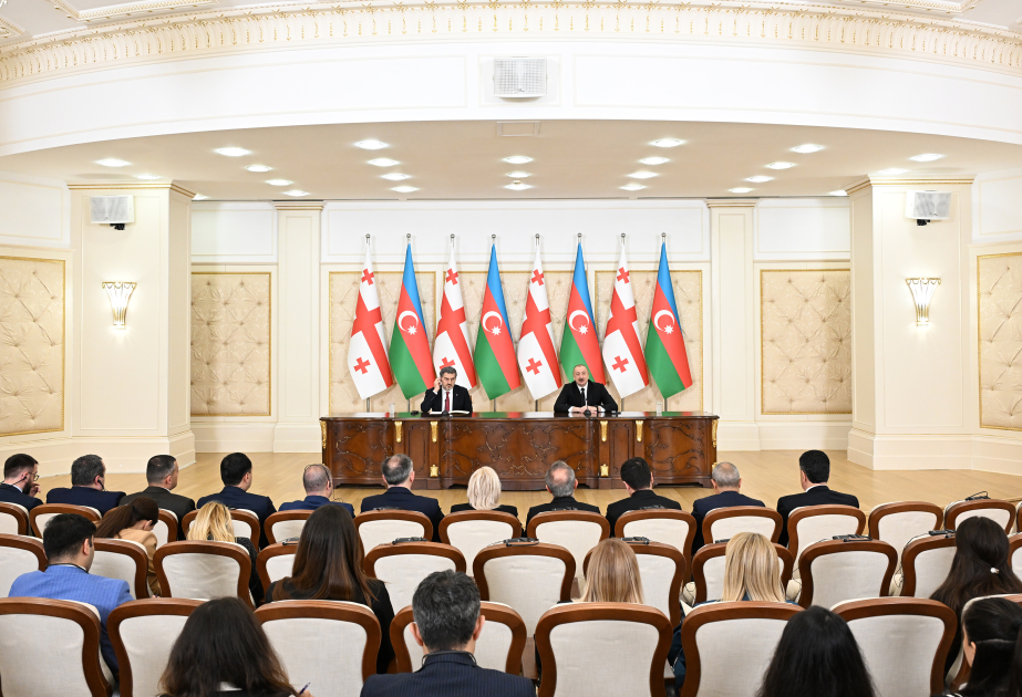 President: High-level contacts between Azerbaijan and Georgia are regular, political dialogue is active