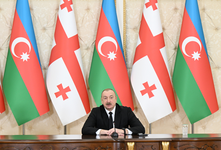 Präsident Ilham Aliyev: Gemeinsam umgesetzte Projekte von Georgien und Aserbaidschan sind für die gesamte Region von großer Bedeutung
