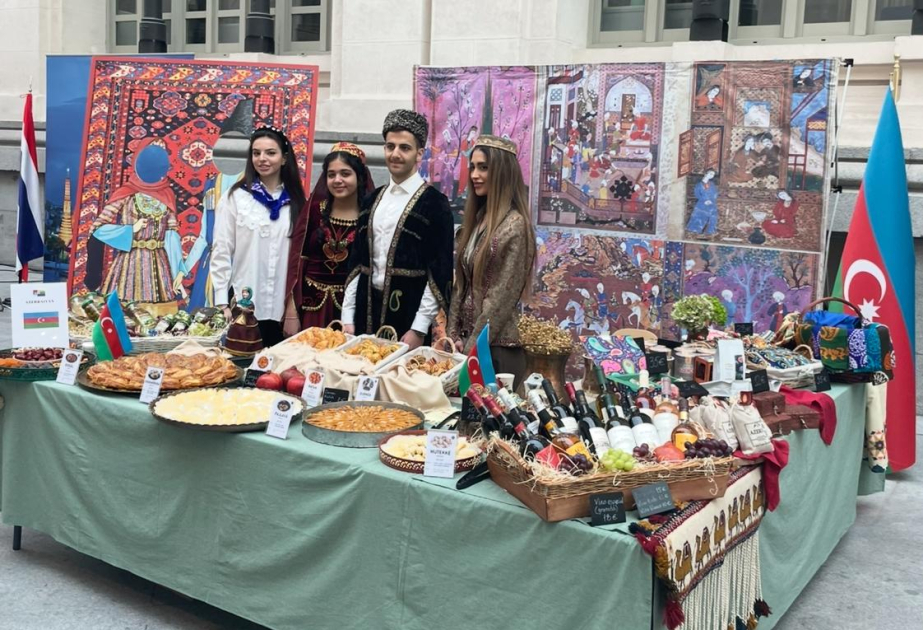 El rincón azerbaiyano en "KERMES 2025" celebrado en Madrid fue recibido con gran interés