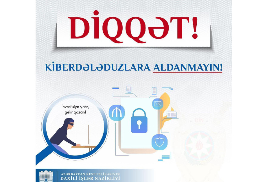 DİN: Ötən gün vətəndaşların bank kartlarından 15040 manat oğurlanıb