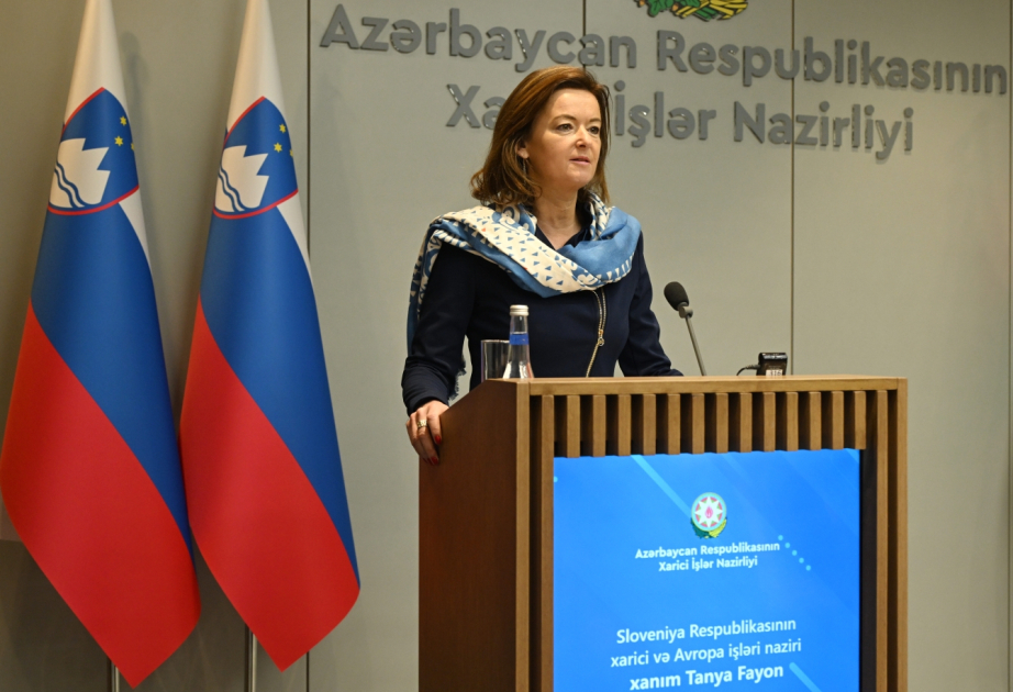 Ministra eslovena de Asuntos Exteriores: "La paz entre Azerbaiyán y Armenia beneficiará mucho a la región"