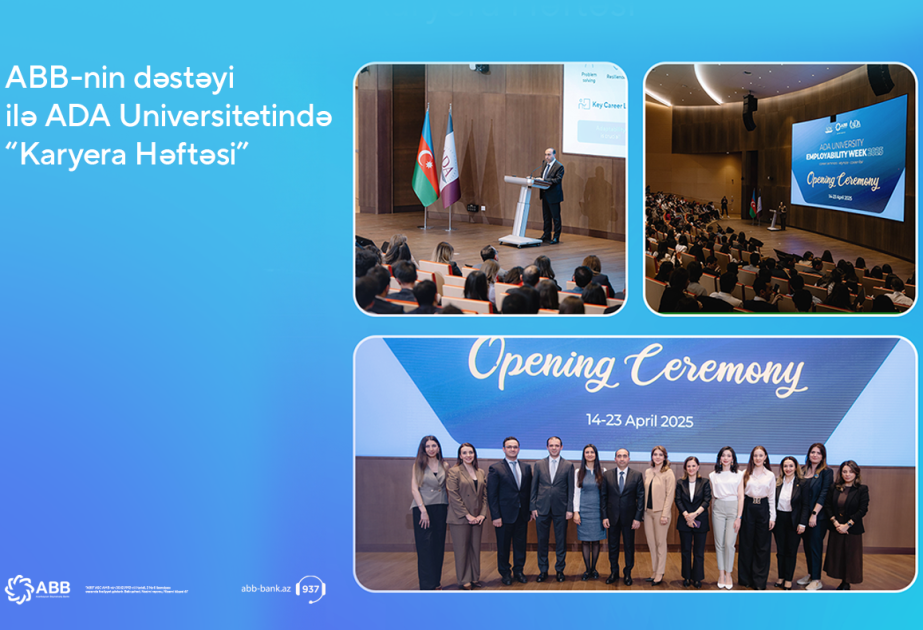 ® “ABB”nin dəstəyi ilə ADA Universitetində “Karyera Həftəsi” başlandı!