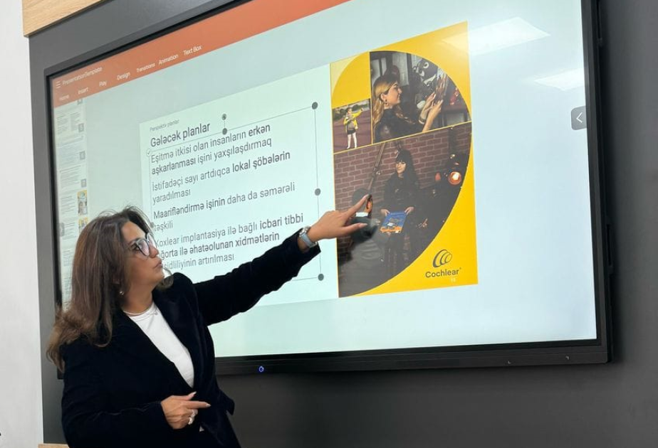BDU-da “Eşitmə məhdudiyyətli şəxslərlə psixoprofilaktik iş” mövzusunda tədbir keçirilib