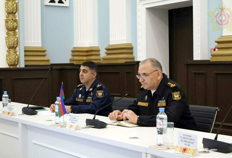 Состоялась рабочая встреча специалистов по военному образованию Азербайджана и Беларуси