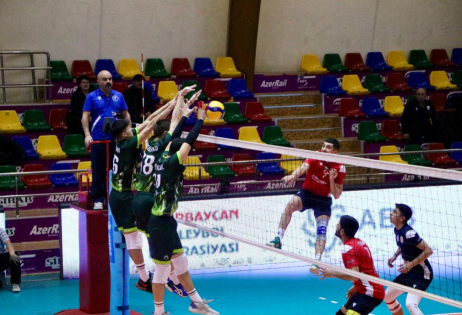Bu gün kişi voleybolçular arasında Yüksək Liqada finalçılar bəlli ola bilər