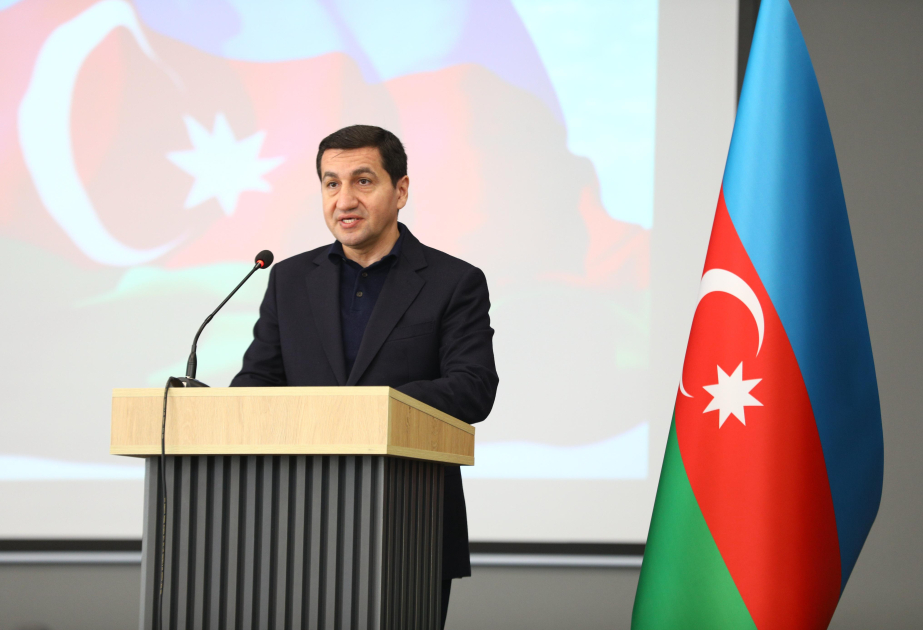 Hikmət Hacıyev: Müharibə cinayətləri törətmiş şəxslər şəffaf və açıq məhkəmə prosesinə cəlb olunublar VİDEO