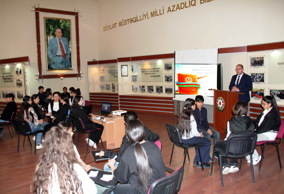 Daşkəsəndə “Konstitusiya və Suverenlik İli”nə həsr olunmuş intellektual yarış keçirilib