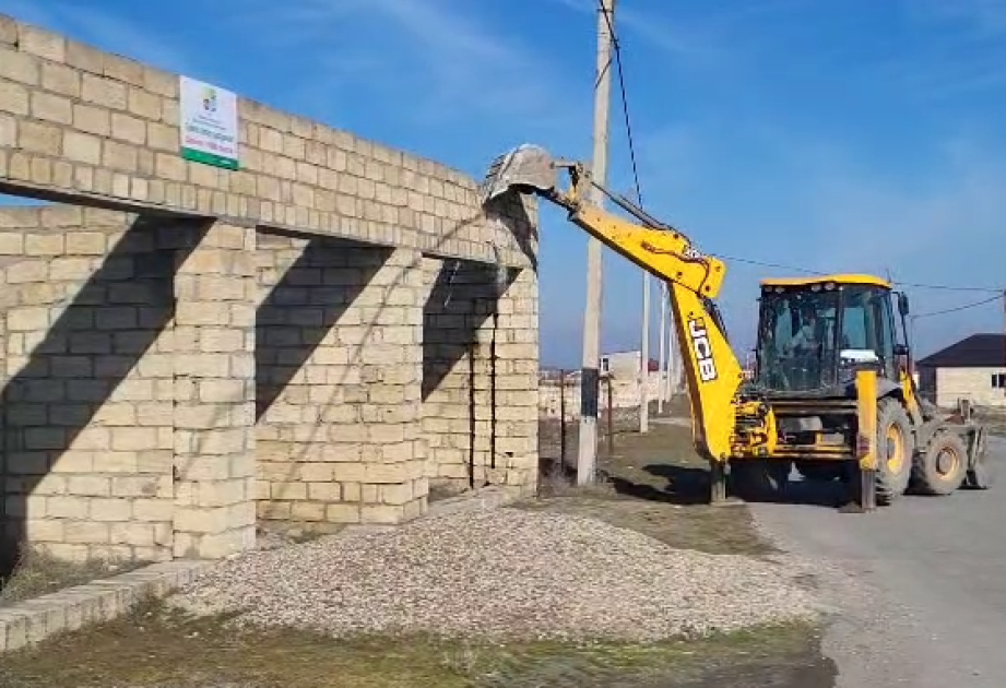 Qubada qanunsuz tikili sökülüb