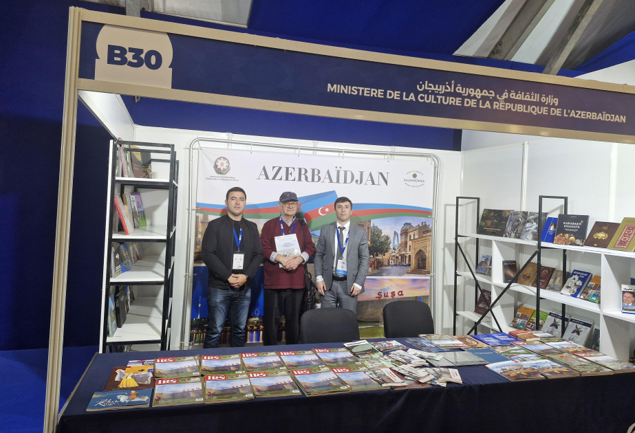 Azerbaiyán está representado en la Feria Internacional del Libro de Rabat
